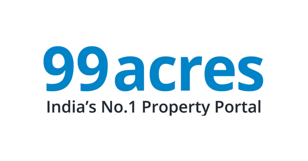 99acres - Top 10 PropTech Startups in India