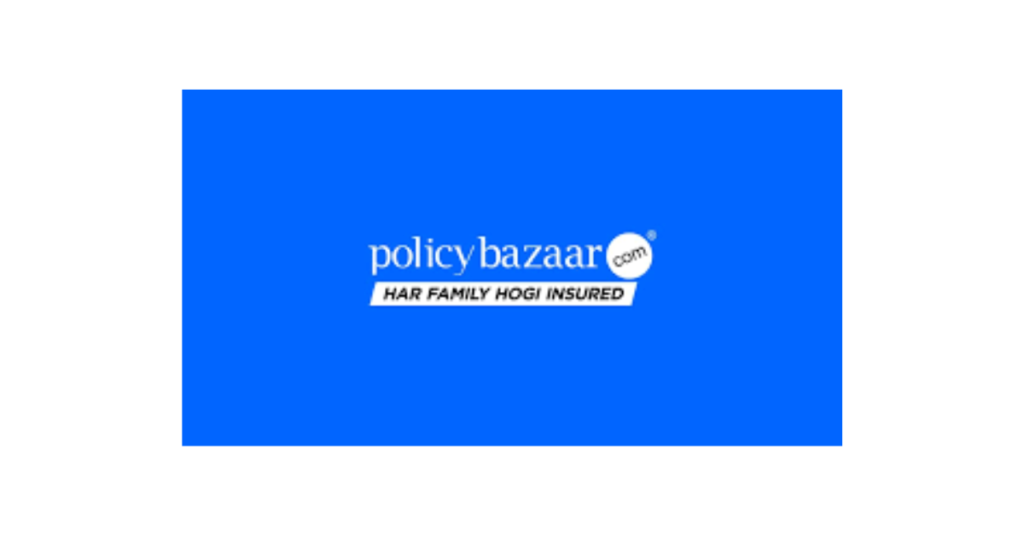 PolicyBazaar - Top 10 Fintech Startups in India