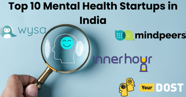 Top 10 Mental Health Startups in India
