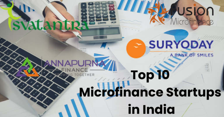 Top 10 Microfinance Startups in India