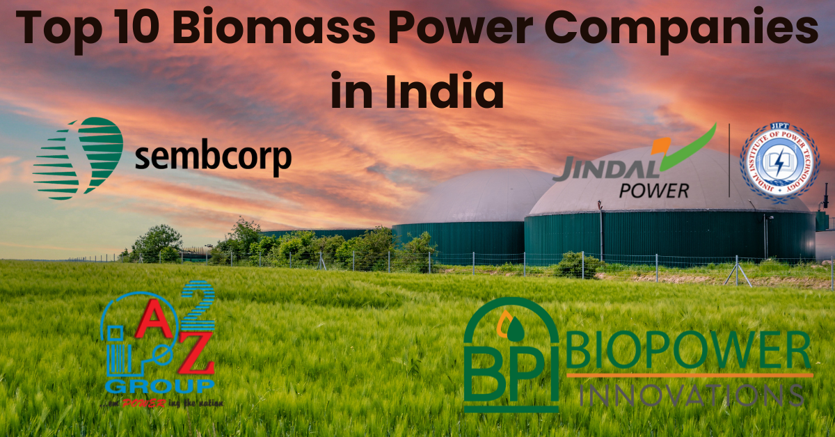 Top 10 Biomass Power Companies in India