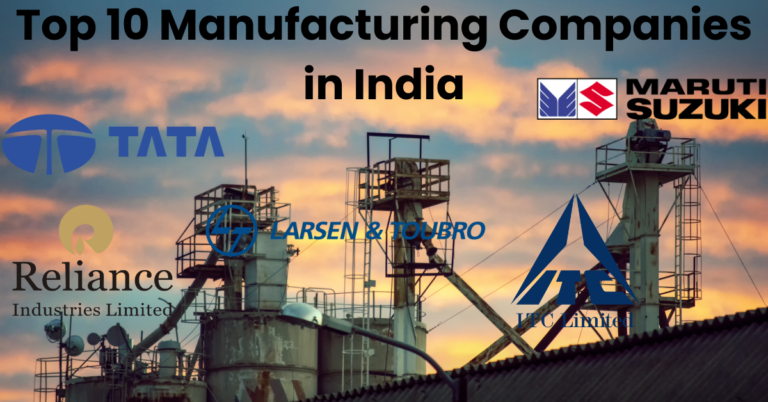 Top 10 Manufacturing Companies in India