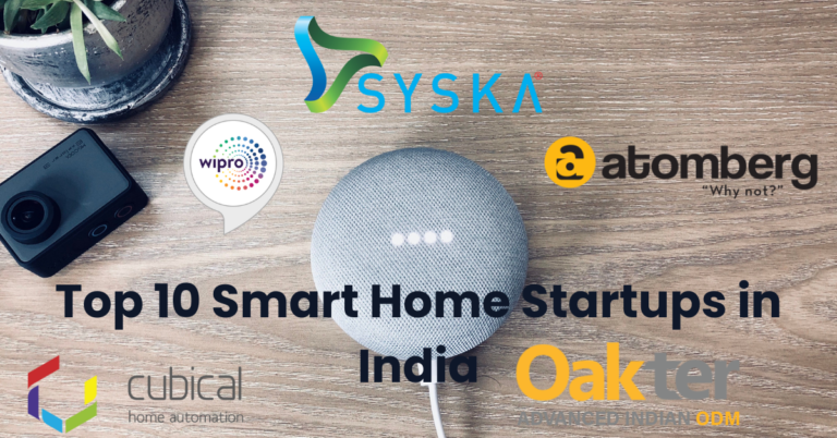 Top 10 Smart Home Startups in India