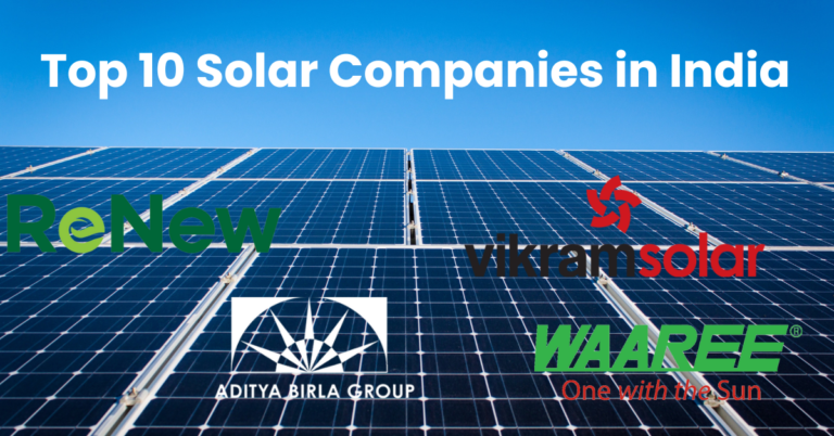 Top 10 Solar Companies in India