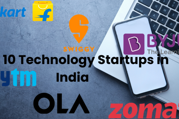 Top 10 Technology Startups in India