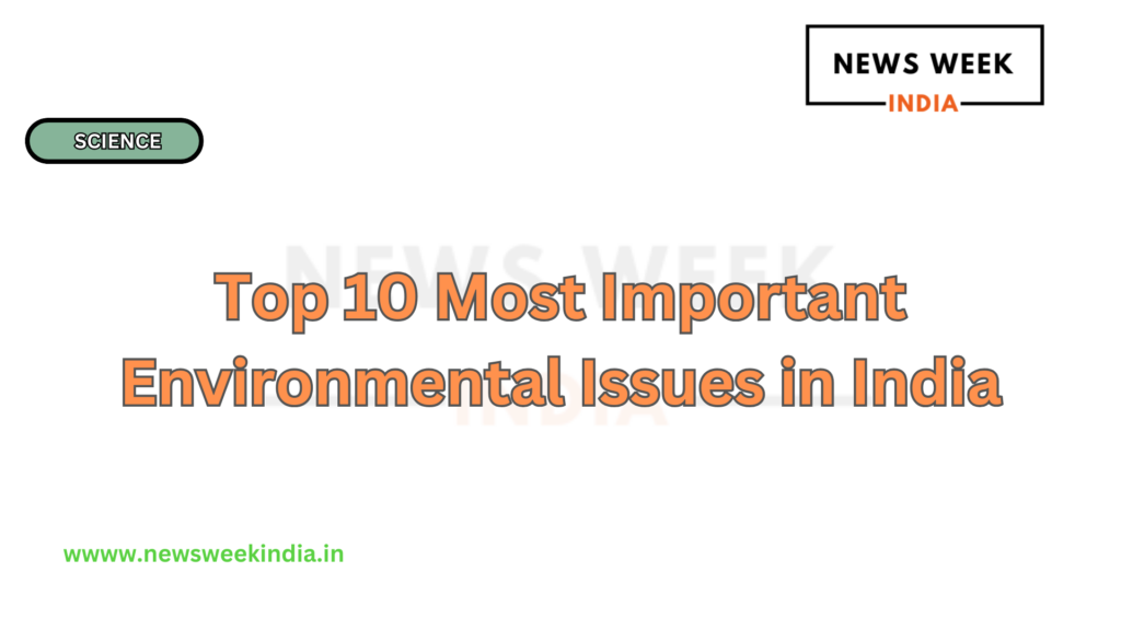 Top 10 Most Important Environmental Issues in India