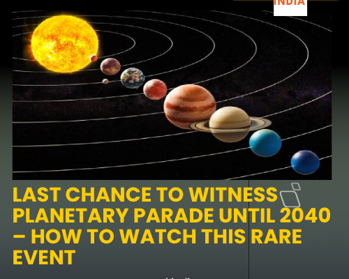 Last Chance to Witness Planetary Parade Until 2040 – How to Watch This Rare Event