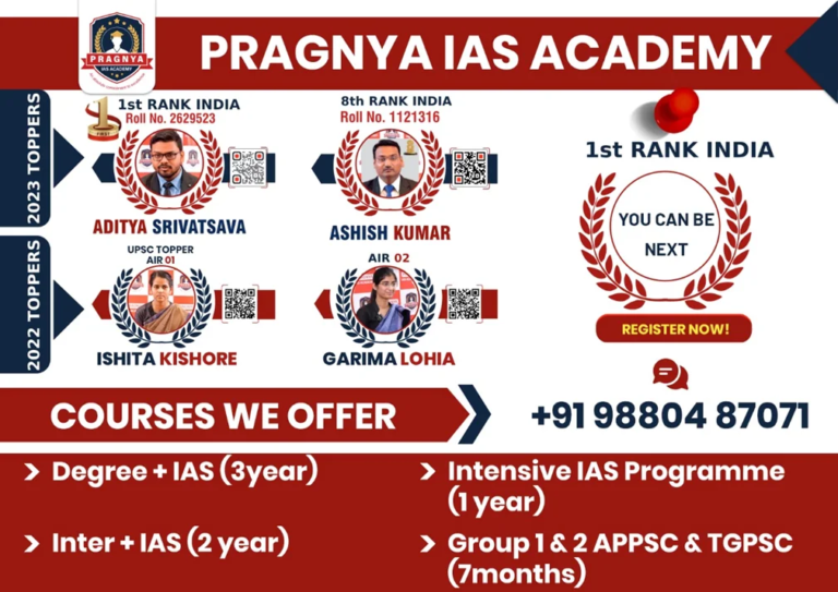 Pragnya IAS Academy: The Best Option for Degree with IAS Coaching in Hyderabad